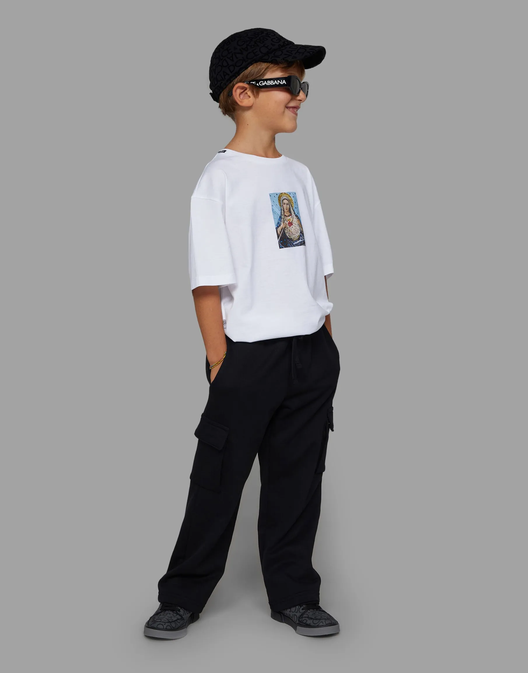 Jersey jogging pants