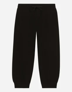 Jersey jogging pants with DG logo