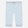 Jersey jogging pants with rubberized DG logo print