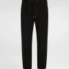 Jersey jogging pants with DG patch