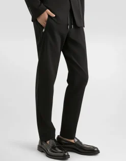 Jersey jogging pants with DG patch