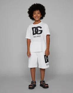 Jersey jogging shorts