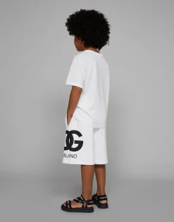 Jersey jogging shorts