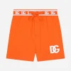 Jersey jogging shorts with DG logo