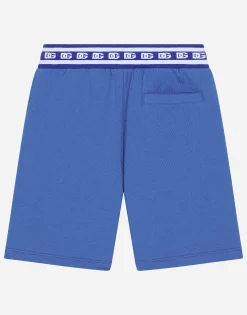 Jersey jogging shorts with DG logo