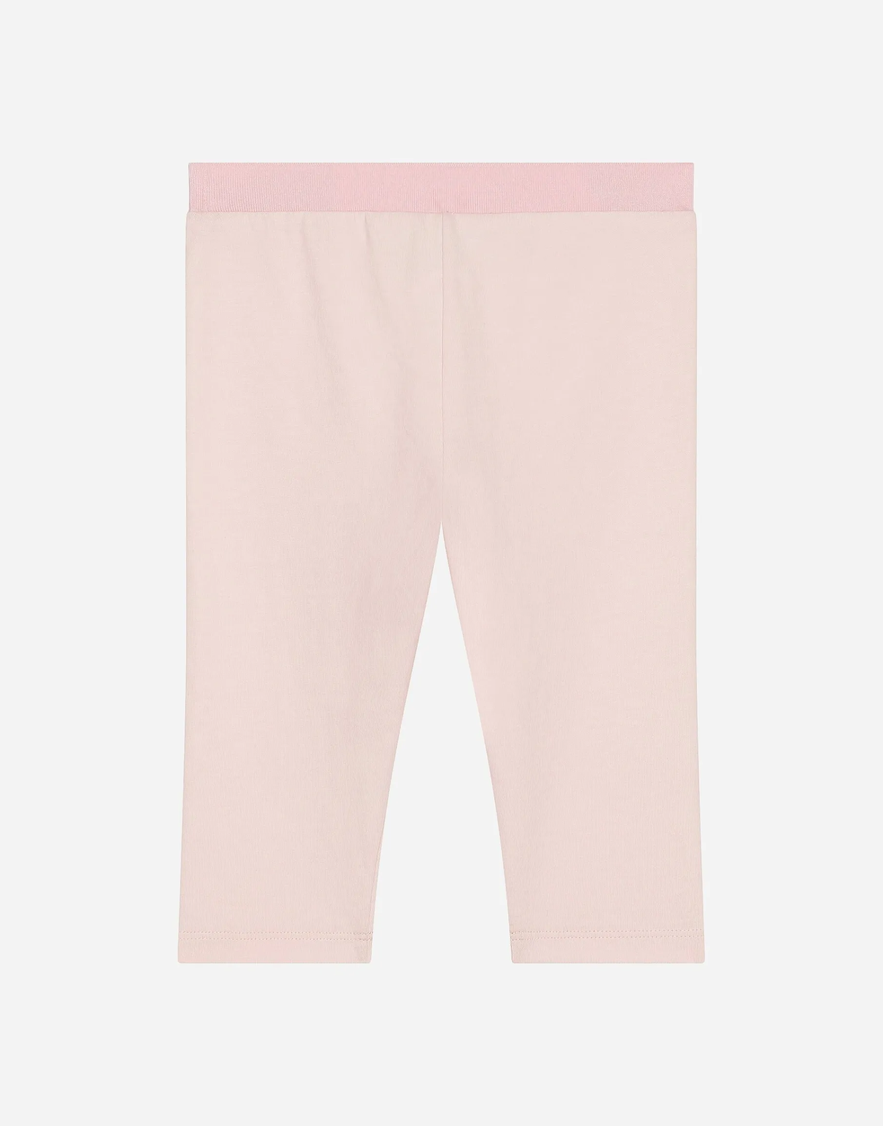Jersey leggings with elasticated band