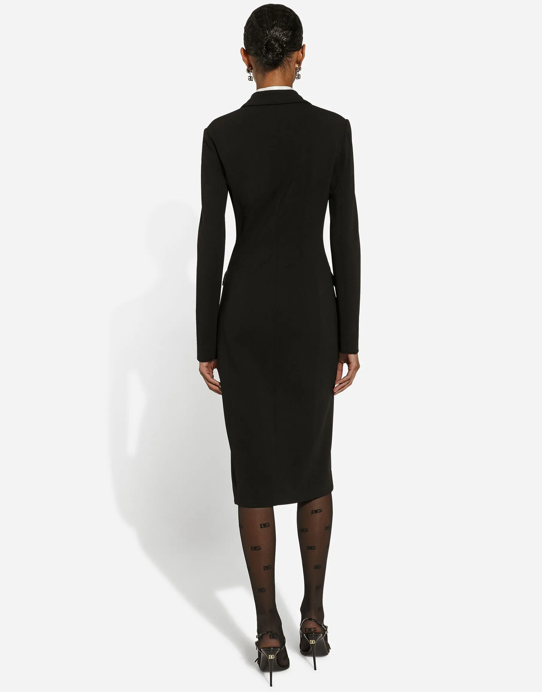 Jersey Milano rib coat