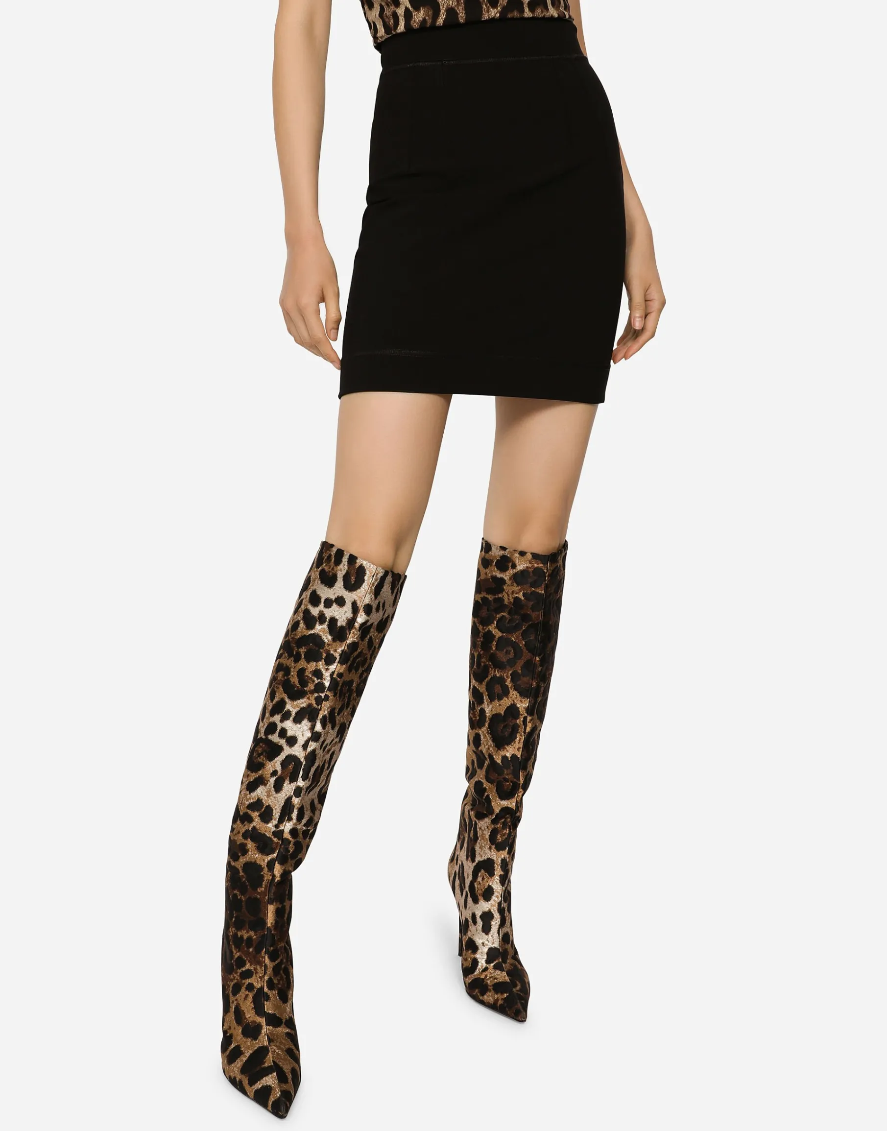 Jersey miniskirt