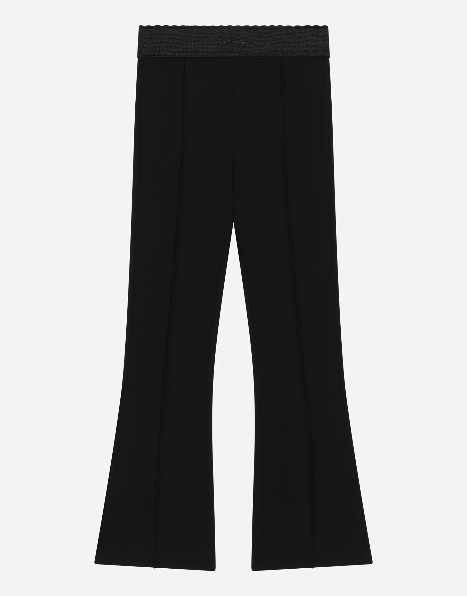 Jersey pants with Dolce&Gabbana logo