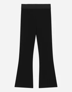 Jersey pants with Dolce&Gabbana logo