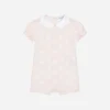 Jersey romper suit with DG logo print