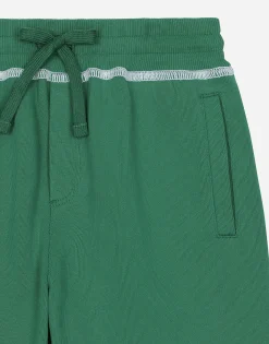 Jersey shorts with contrasting stitching and DG logo