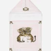 Jersey sleep sack with all-over logo print