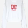 Jersey sweatshirt with DG patch