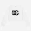 Jersey sweatshirt with DG logo