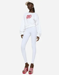 Jersey sweatshirt with DG patch