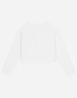 Jersey sweatshirt with DG logo