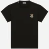 Jersey T-shirt with bee embroidery