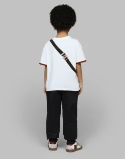 Jersey T-shirt with belt-bag print