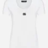 Jersey T-shirt with DG logo
