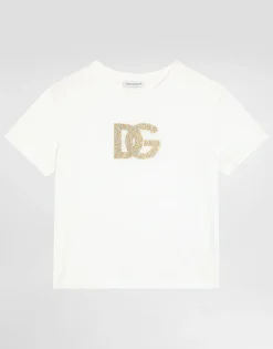 Jersey T-shirt with DG logo
