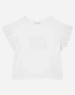 Jersey T-shirt with DG logo