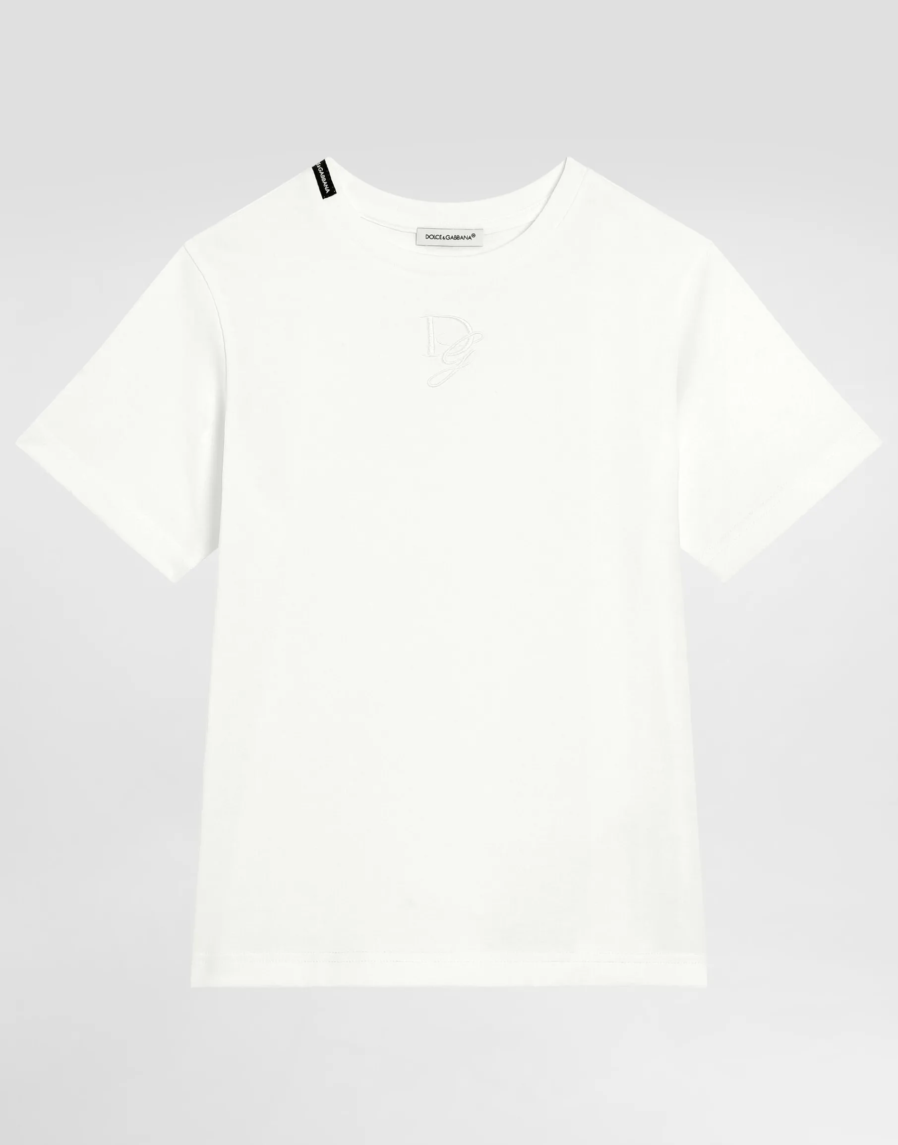 Jersey T-shirt with DG logo