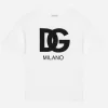 Jersey T-shirt with DG logo print