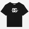 Jersey T-shirt with DG logo print