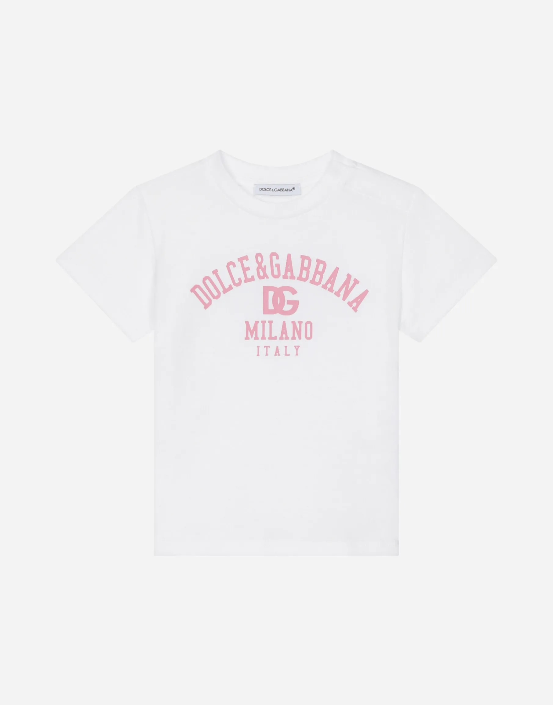 Jersey T-shirt with DG logo print
