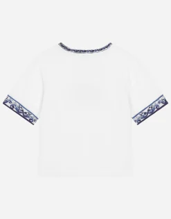 Jersey T-shirt with DG logo