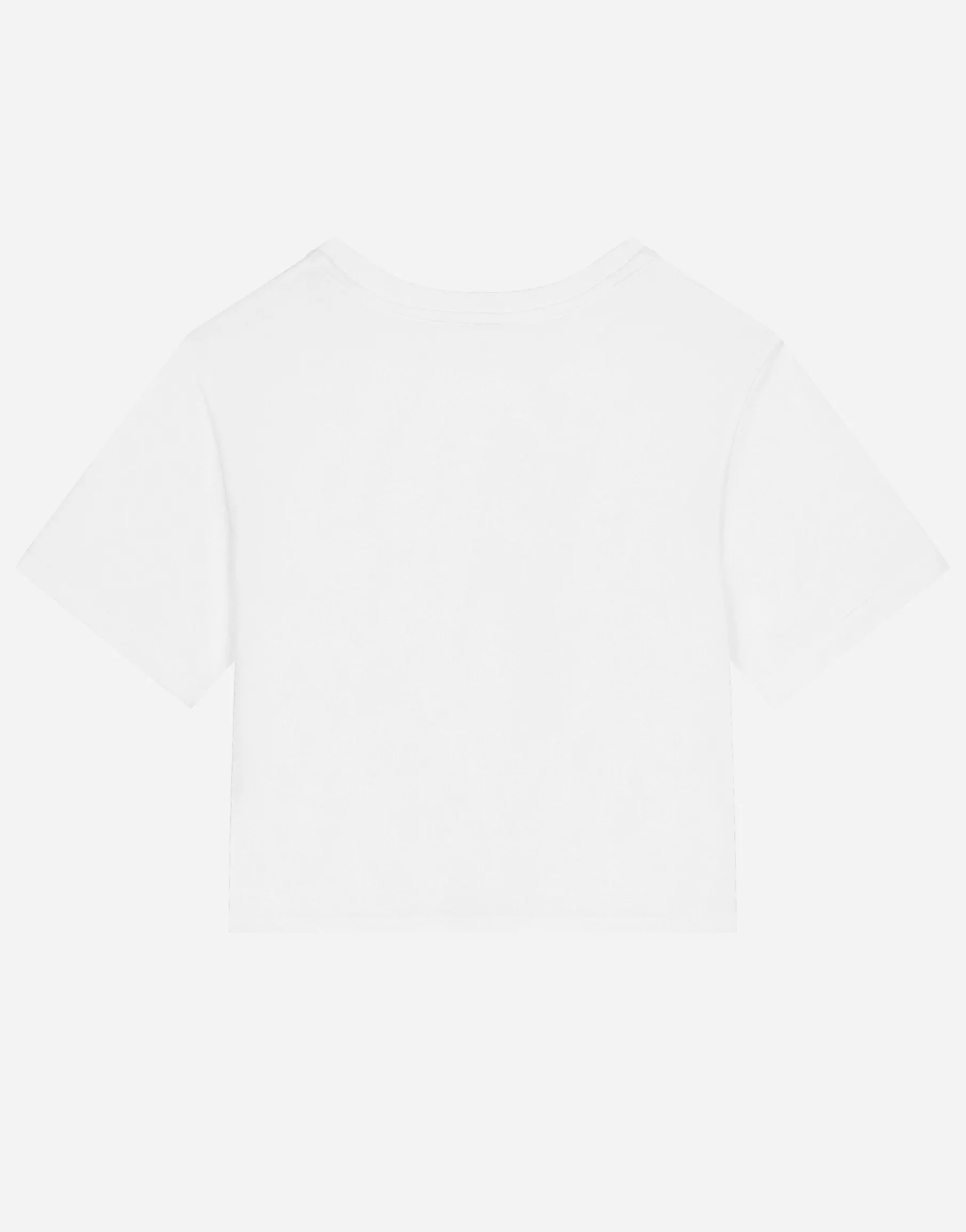 Jersey T-shirt with DG logo and bow