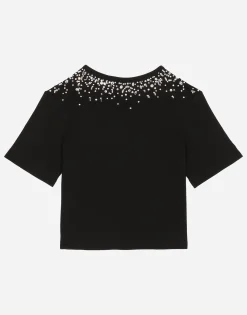 Jersey T-shirt with DG logo