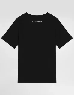 Jersey T-shirt with DG logo