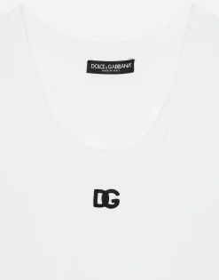 Jersey T-shirt with DG logo