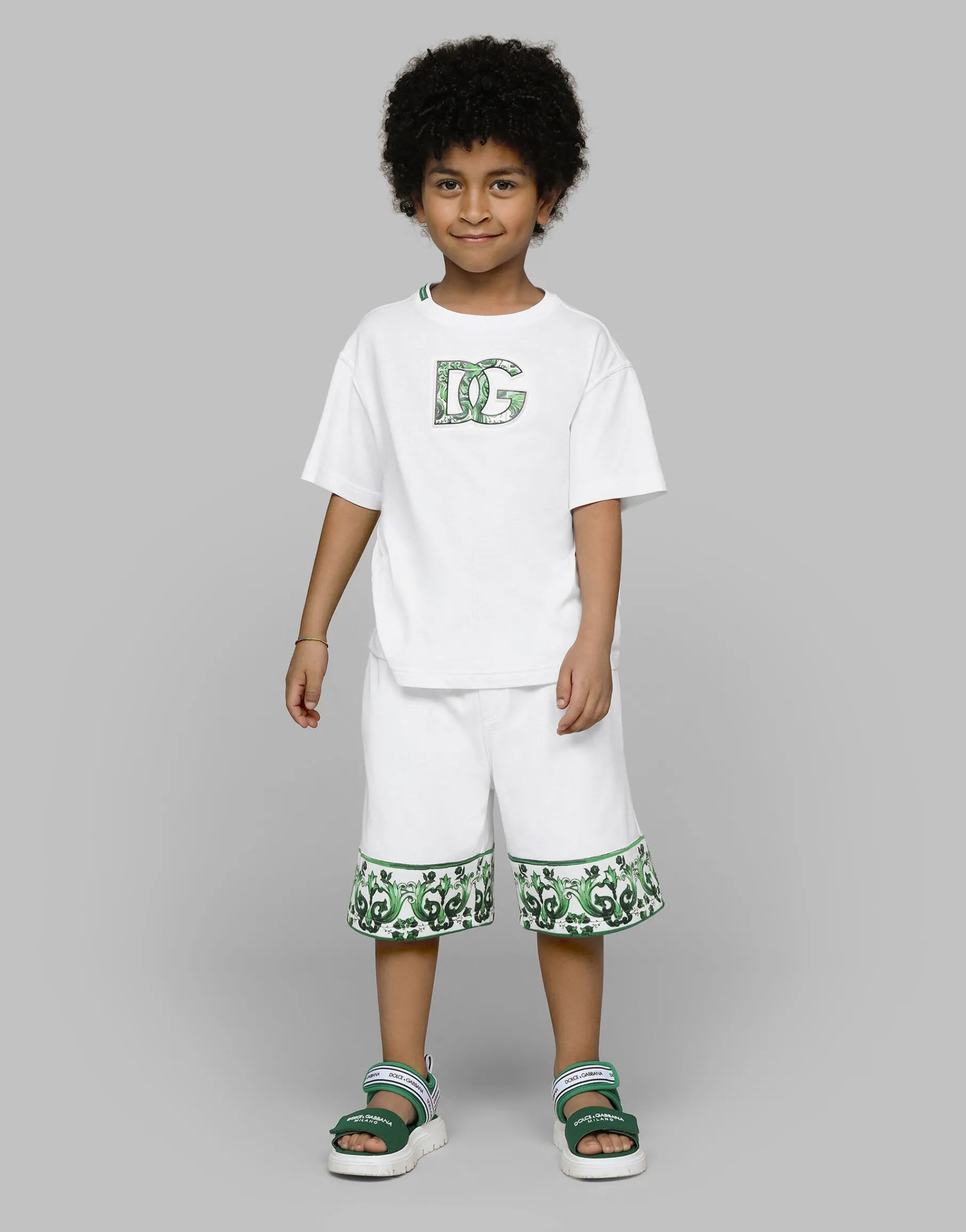 Jersey T-shirt with DG logo