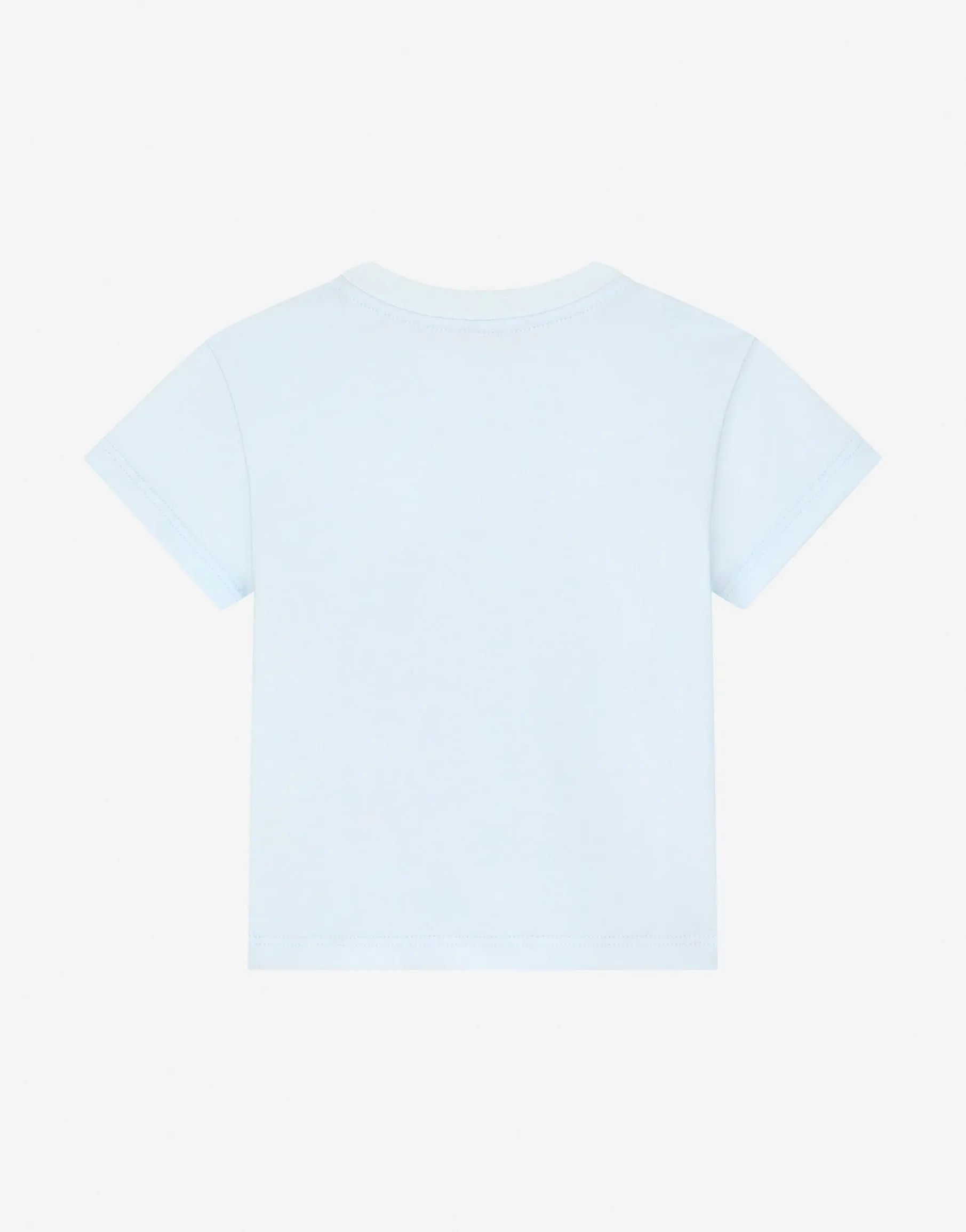 Jersey T-shirt with DG logo and leopard