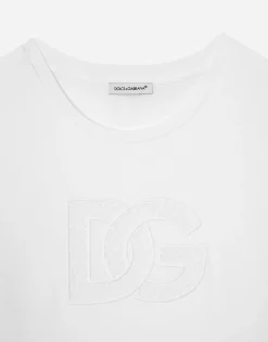 Jersey T-shirt with DG logo