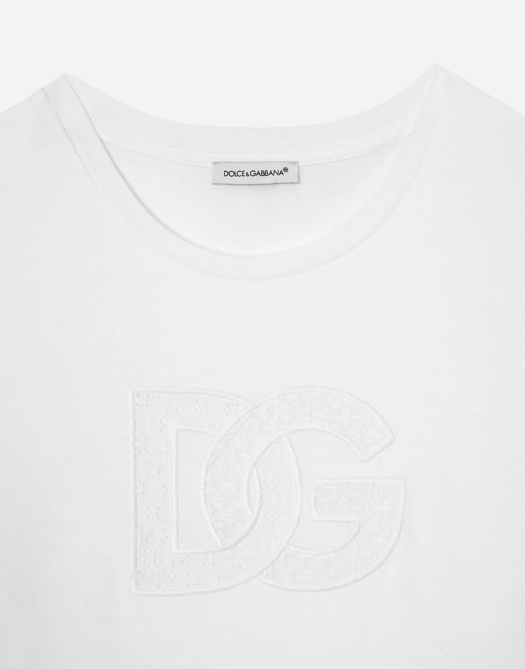 Jersey T-shirt with DG logo