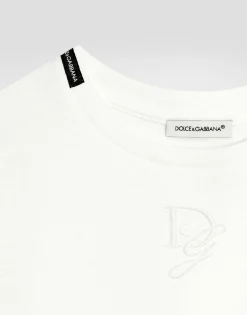 Jersey T-shirt with DG logo