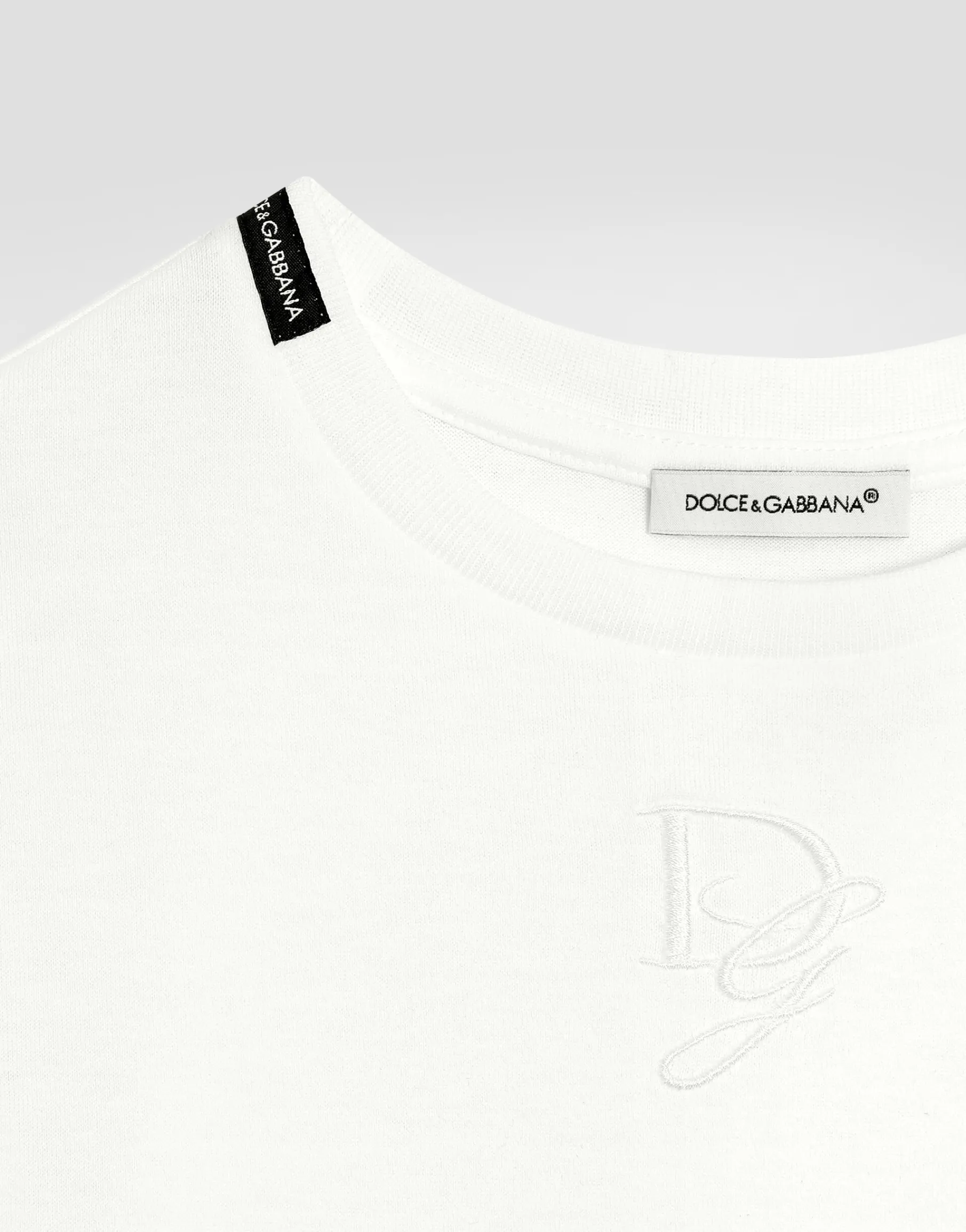 Jersey T-shirt with DG logo