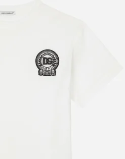 Jersey T-shirt with DG logo