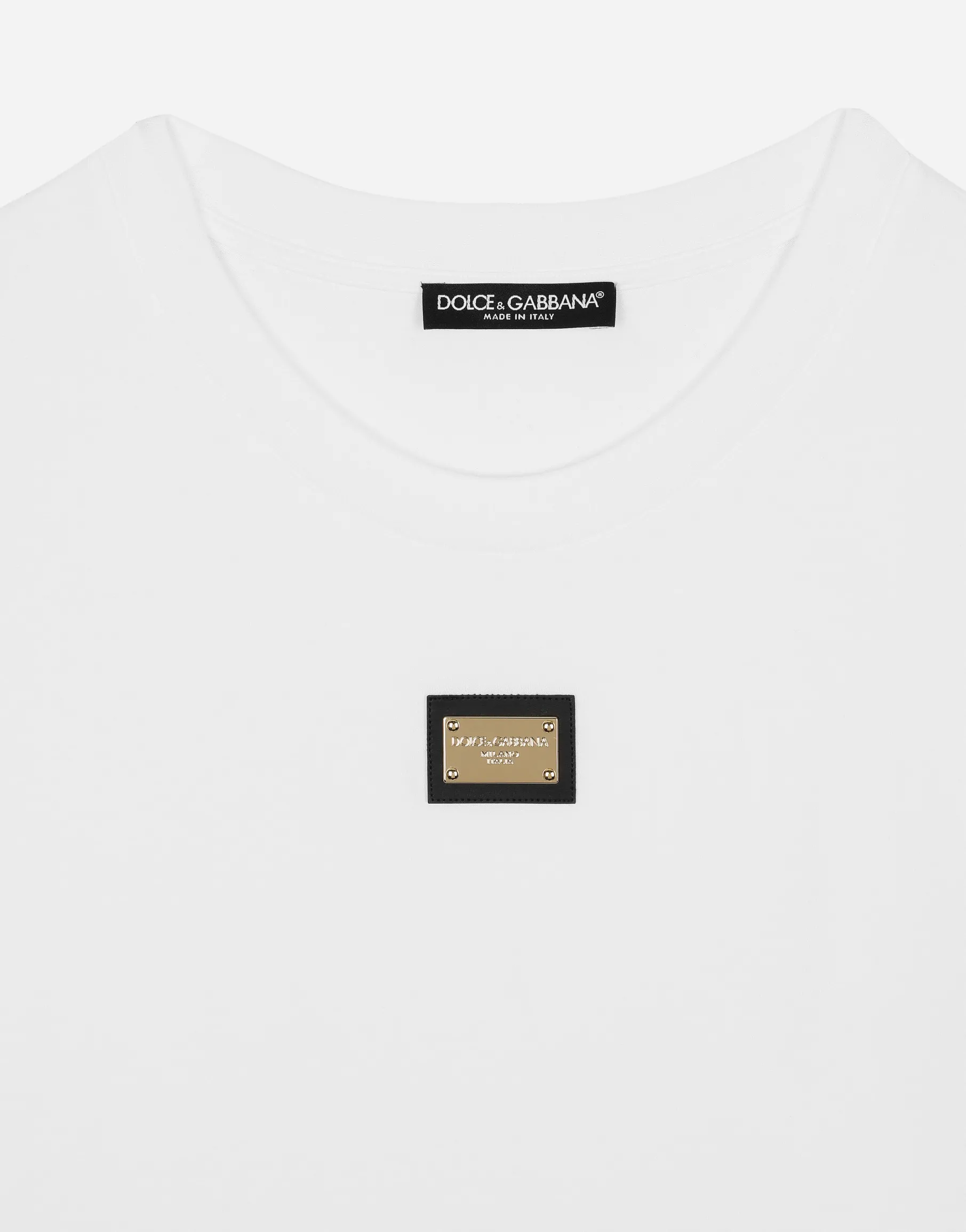 Jersey T-shirt with DG logo tag
