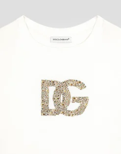 Jersey T-shirt with DG logo