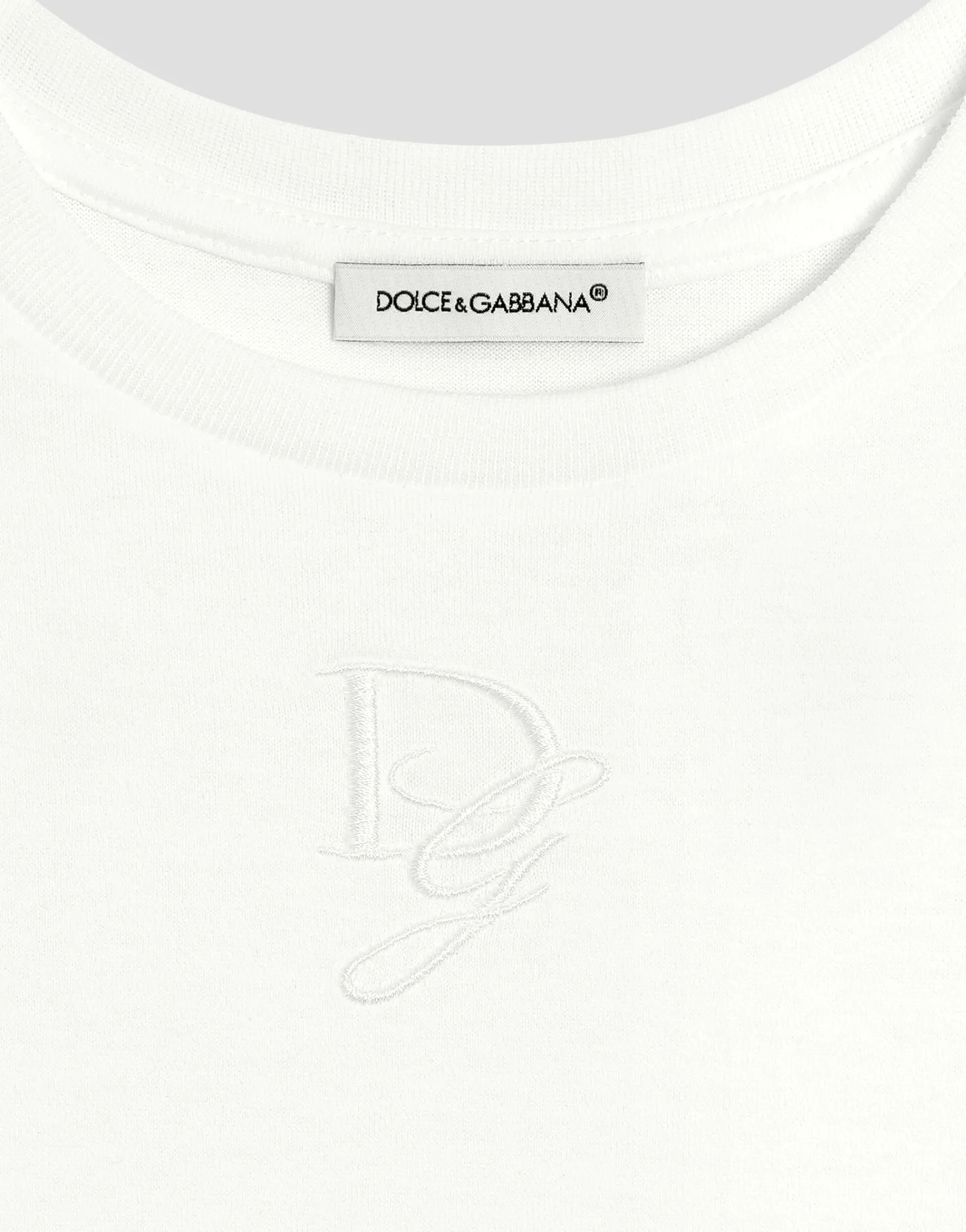 Jersey T-shirt with DG logo