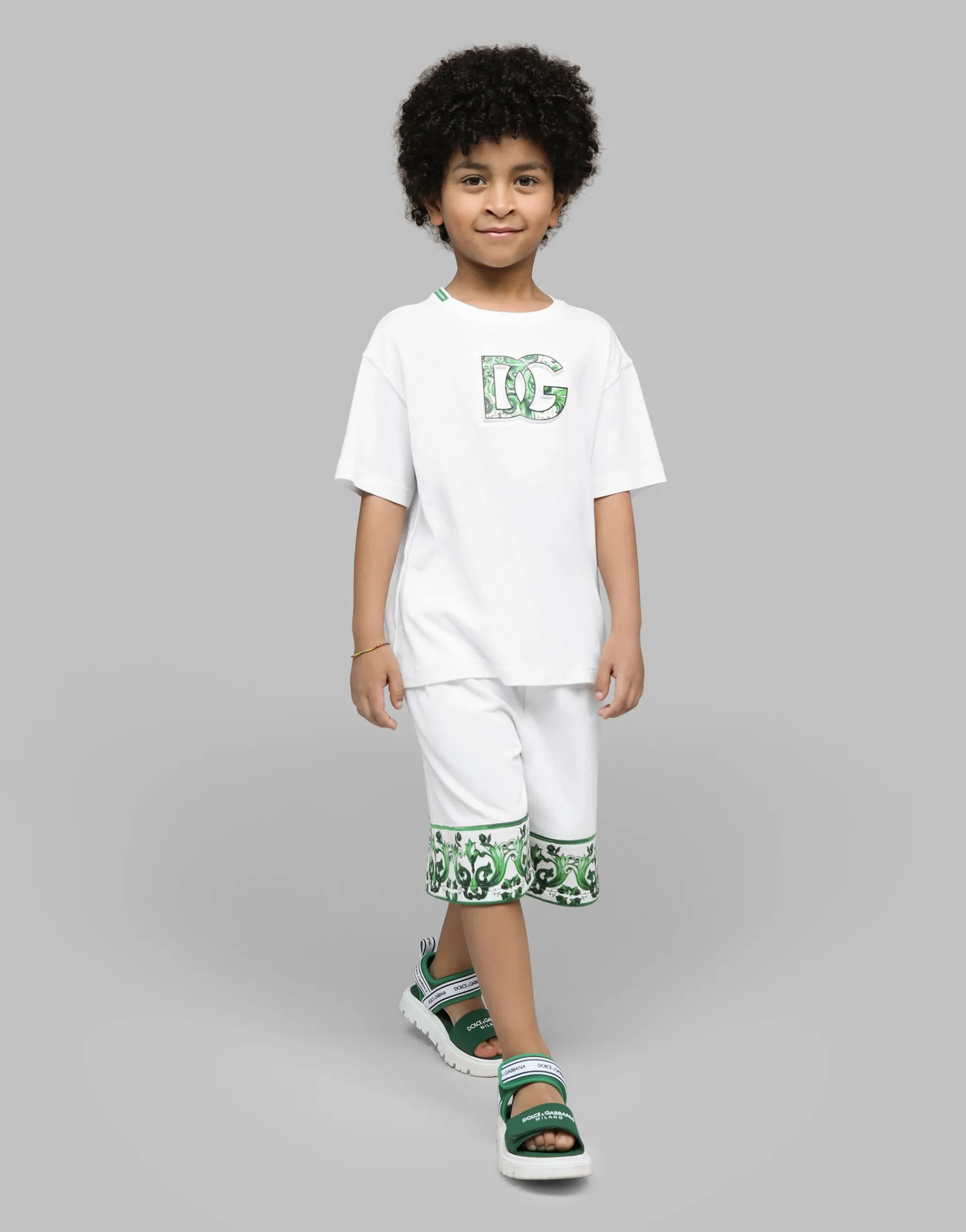 Jersey T-shirt with DG logo