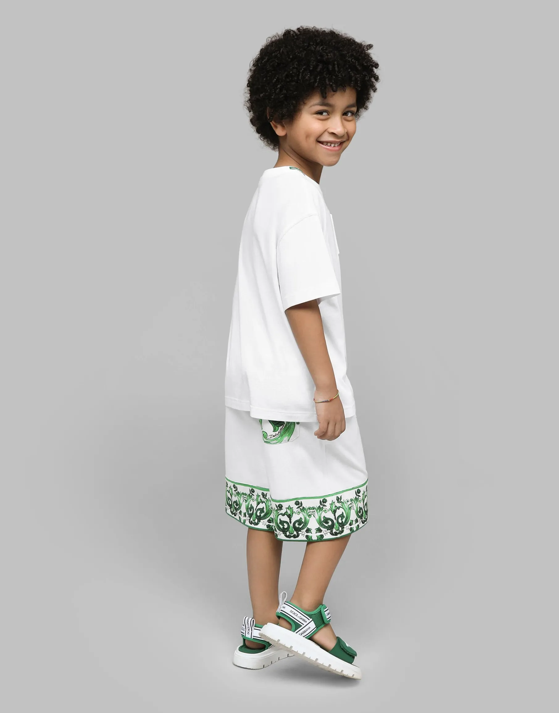 Jersey T-shirt with DG logo