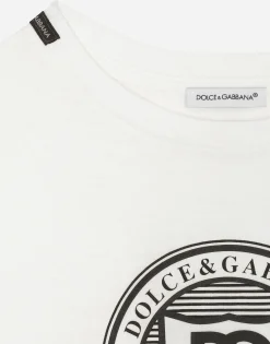 Jersey T-shirt with DG logo