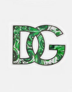 Jersey T-shirt with DG logo