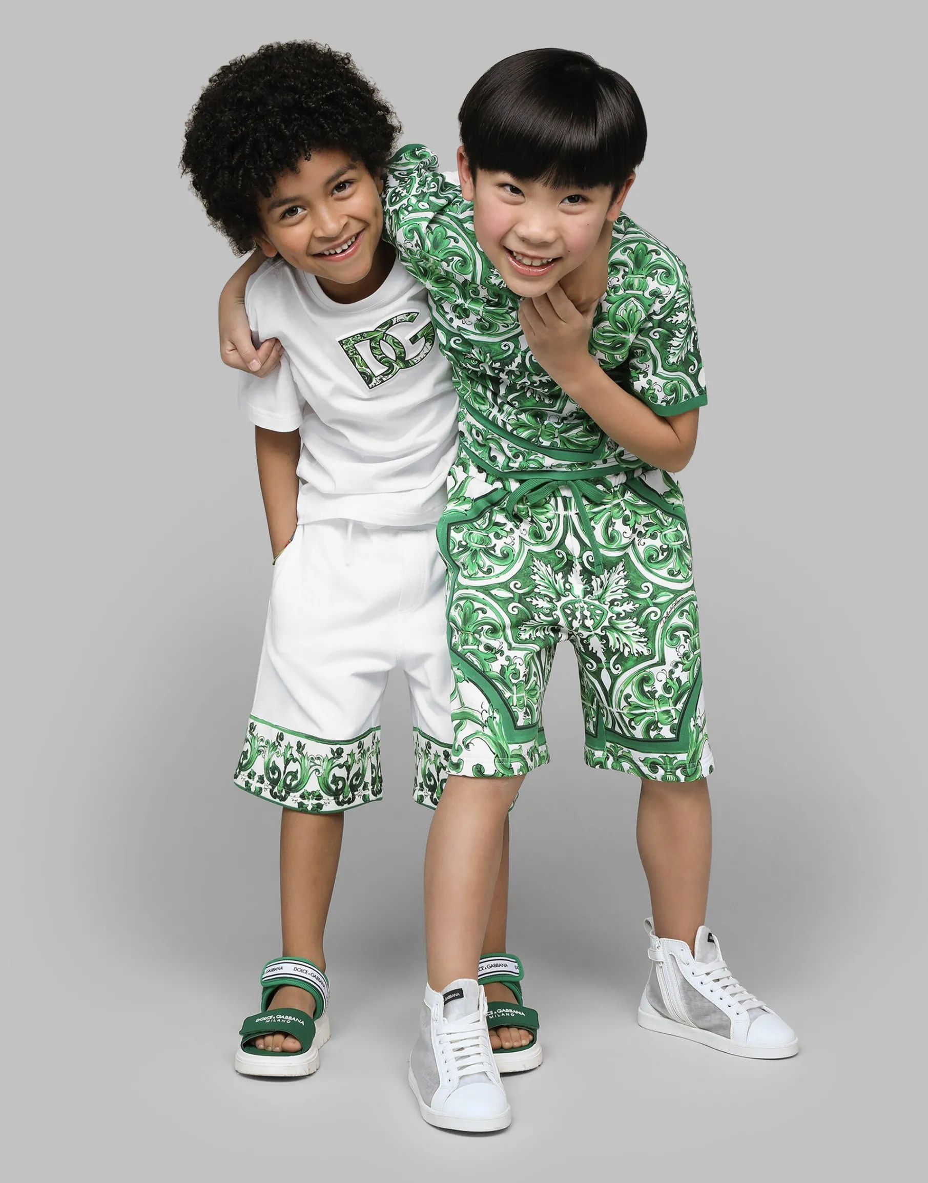 Jersey T-shirt with DG logo
